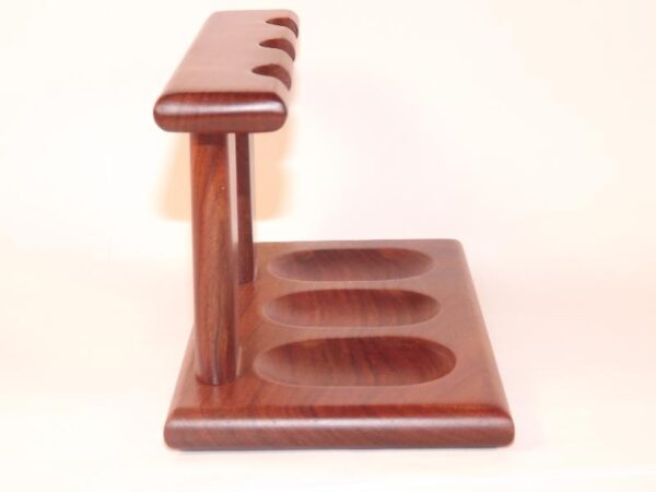 Teakfa pipatartó állvány 3 pipa részére - Brebbia - Image 2