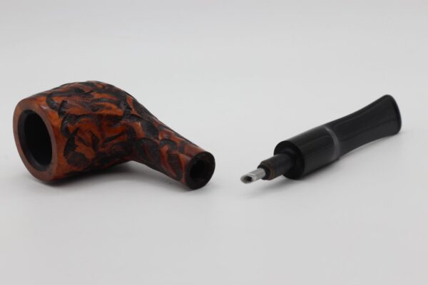 Lorenzo BRIAR pipa Garden 421 Rustic Billiard - Image 4