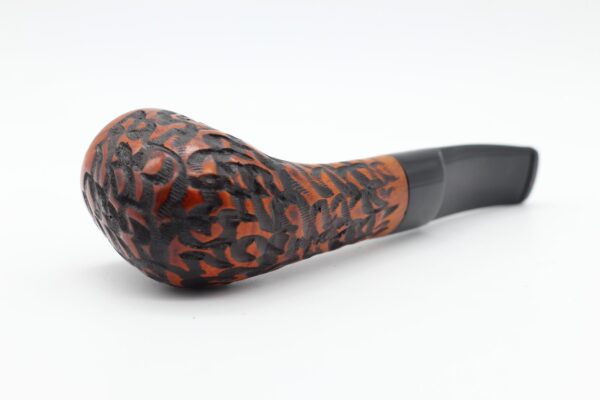 Lorenzo pipa Filtro 155 Rustic Bent - Image 3