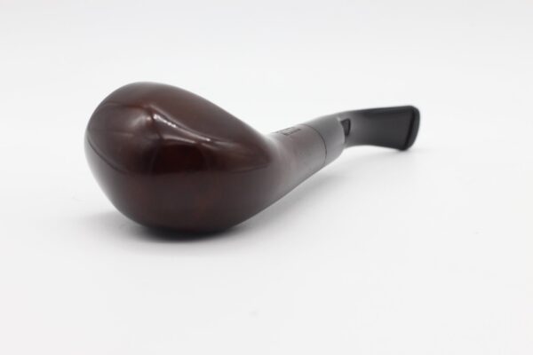Lorenzo pipa Filtro 290 Walnut Polish Bent - Image 3