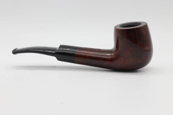 Lorenzo pipa Filtro 155 Walnut Polish bent - Image 2