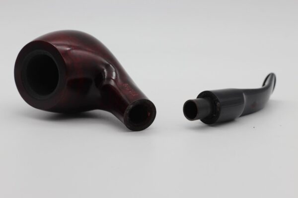 Lorenzo pipa Filtro 312 Red Polish Bent Apple - Image 4
