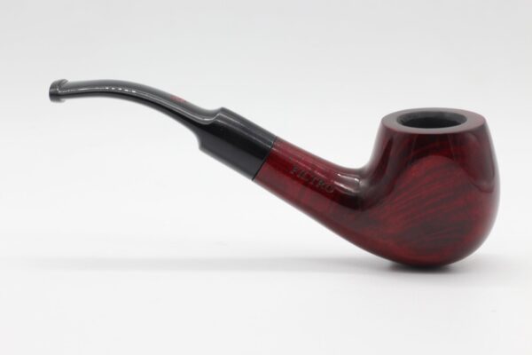 Lorenzo pipa Filtro 290 Red Polish Bent - Image 2