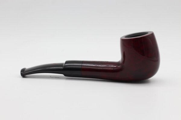 Lorenzo pipa Filtro 155 Red Polish Bent - Image 2