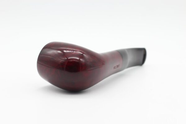 Lorenzo pipa Filtro 155 Red Polish Bent - Image 3