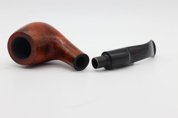 Lorenzo pipa Filtro 311 Brown Polish Bent - Image 4