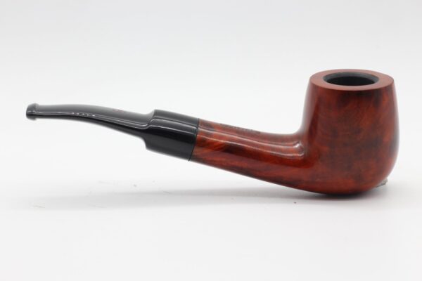 Lorenzo pipa Filtro 155 Brown Polish Bent - Image 2