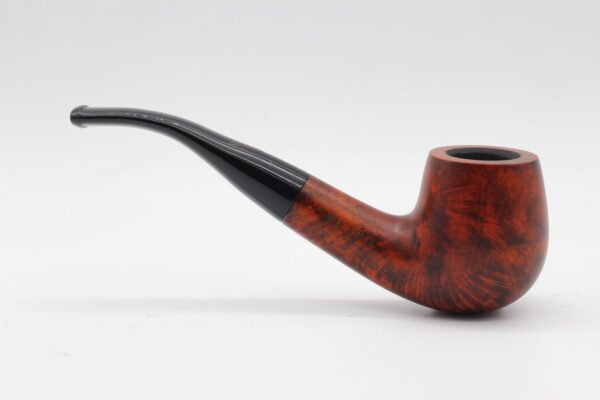Lorenzo pipa Filtro 220 Brown Matt Bent Egg - Image 2