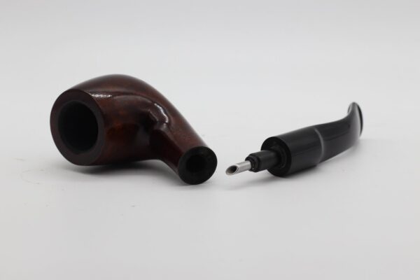 Lorenzo pipa Sport 312 Walnut Polish Bent - Image 4