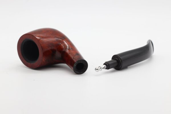 Lorenzo pipa Sport 310 Brown Polish Bent - Image 4