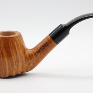 Lorenzo pipa Hand Cut 956 Natural Bent Volcano