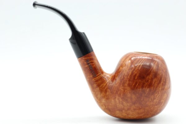 Lorenzo pipa Hand Cut 834 Natural Bent Apple - Image 2