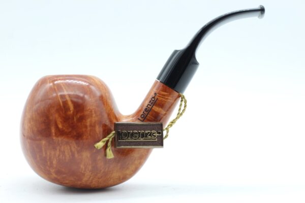 Lorenzo pipa Hand Cut 834 Natural Bent Apple - Image 6