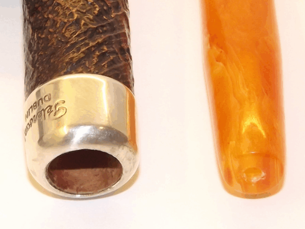 Peterson pipa Tan Sandblasted Spigot 106 F-lip - Image 5