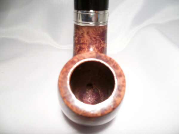 Peterson pipa Flame Grain 221 P-lip Bent - Image 2