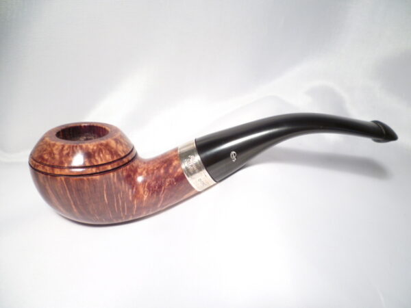 Peterson pipa Flame Grain 999 P-lip Bent Rhodesian - Image 3