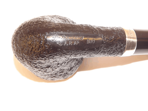 Peterson pipa Cara B10 Sandblast F-lip Bent Dublin - Image 6