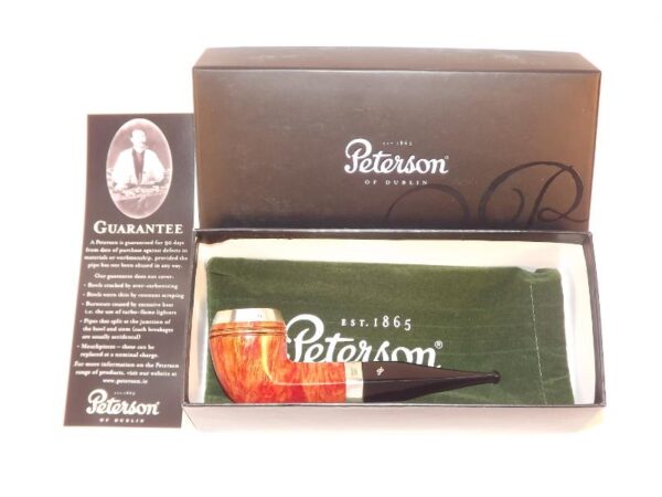 Peterson pipa Silver Cap 150 Natural F-lip - Image 4