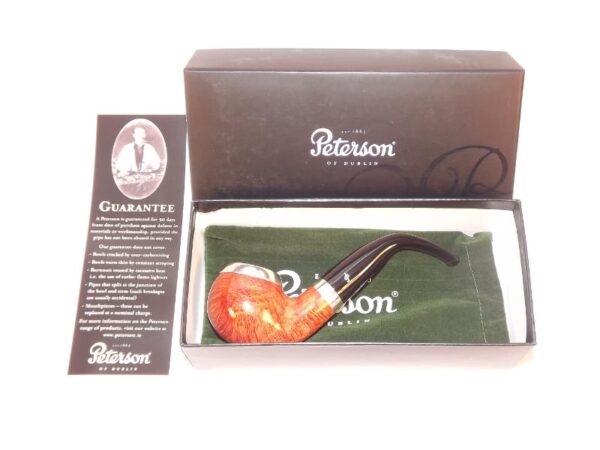 Peterson pipa Silver Cap XL02 Natural F-lip - Image 4