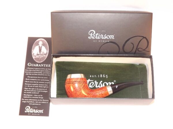 Peterson pipa Silver Cap XL14 Natural F-lip - Image 4