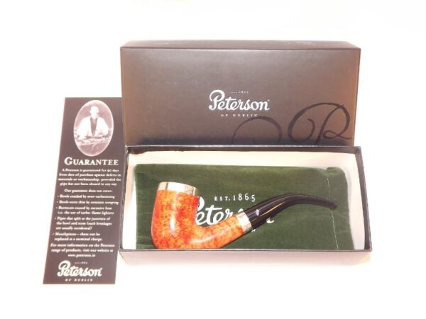 Peterson pipa Silver Cap XL20 Natural F-lip - Image 3