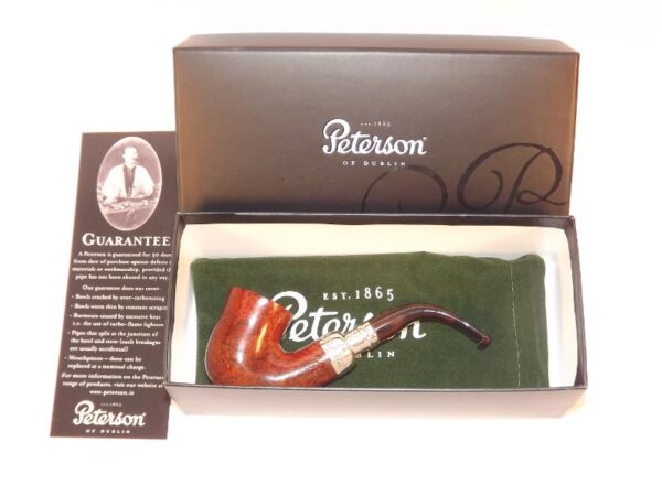 Peterson pipa Spigot Silver 05 Irish F-lip - Image 4