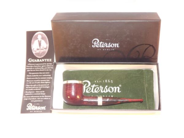 Peterson pipa Silver Cap 606 Dark F-lip - Image 8