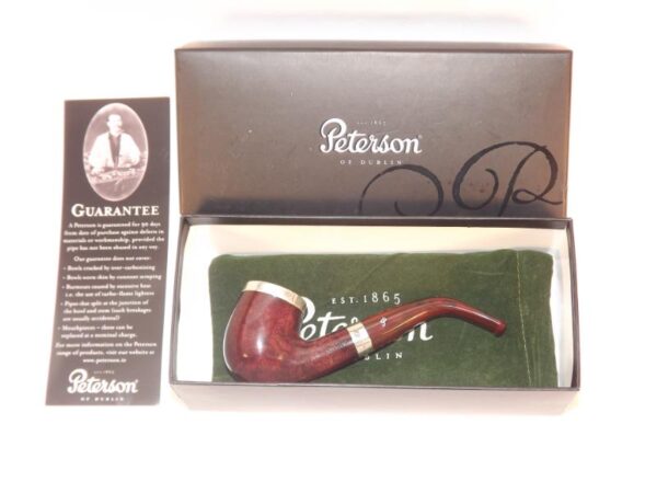 Peterson pipa Silver Cap 69 Dark F-lip - Image 7