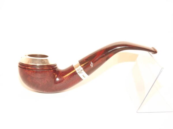 Peterson pipa Silver Cap 999 Dark F-lip