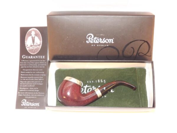 Peterson pipa Silver Cap 68 Dark F-lip - Image 8