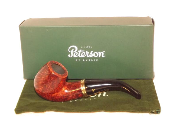 Peterson pipa Irish Whiskey 221 P-lip Bent - Image 8
