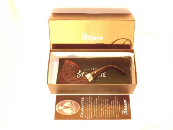 Peterson pipa Sherlock Holmes Original Rustic P-lip (9 mm) - Image 8