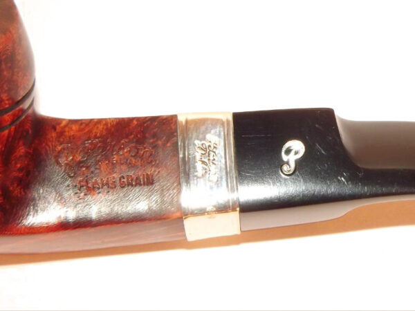Peterson pipa Flame Grain 80s P-lip Bent Bulldog - Image 6