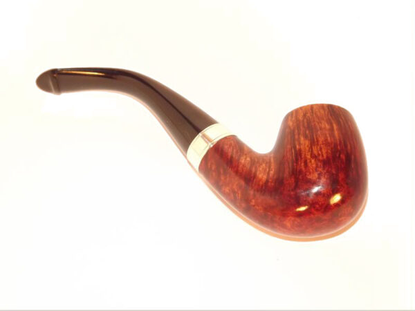 Peterson pipa Flame Grain 221 P-lip Bent - Image 4