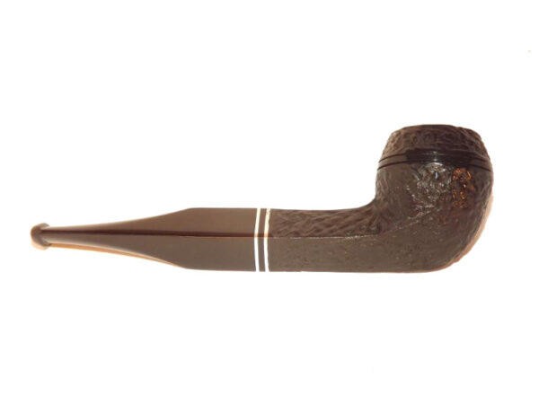 Peterson pipa Killarney 150 Black Rustic F-lip Bulldog - Image 4