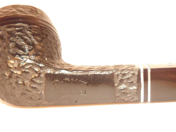 Peterson pipa Killarney 150 Black Rustic F-lip Bulldog - Image 5
