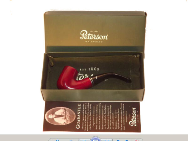 Peterson pipa Killarney 338 Red P-lip (filter nélküli) - Image 5
