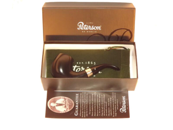 Peterson pipa Sherlock Holmes Professor Ebony P-lip (9 mm) - Image 6
