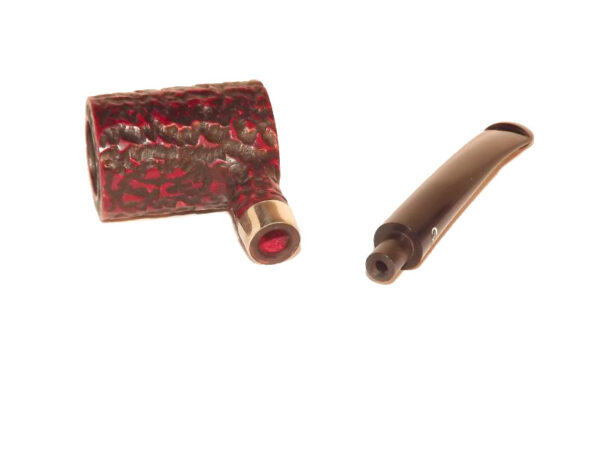 Peterson pipa Tankard Rustic P-lip Poker - Image 4