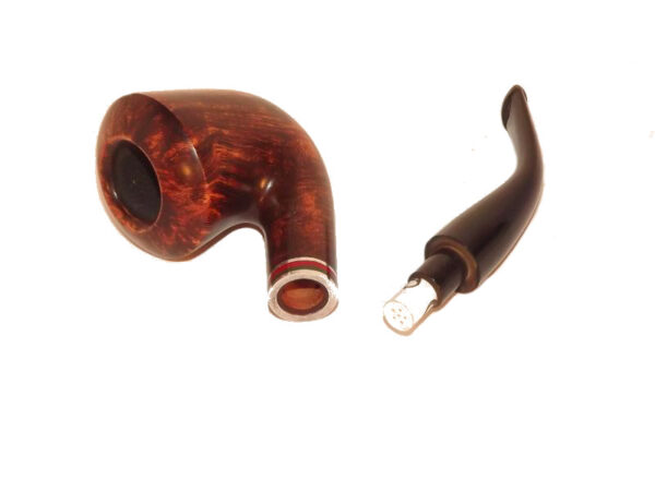 Peterson pipa Christmas B10 F-lip Bent Dublin - Image 5