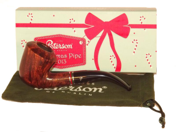 Peterson pipa Christmas B10 F-lip Bent Dublin - Image 6
