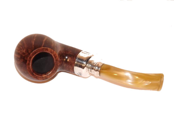 Peterson pipa Spigot Silver XL02 Flame Grain F-lip - Image 3