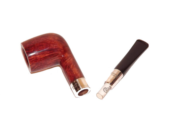 Peterson pipa Spigot Silver 106 Walnut F-lip - Image 5