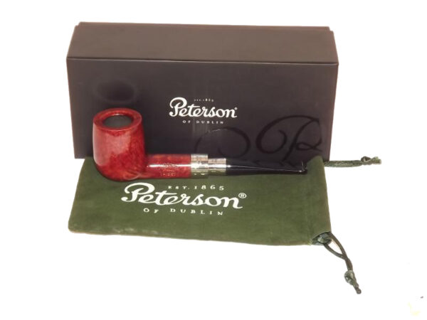 Peterson pipa Spigot Silver 106 Walnut F-lip - Image 6