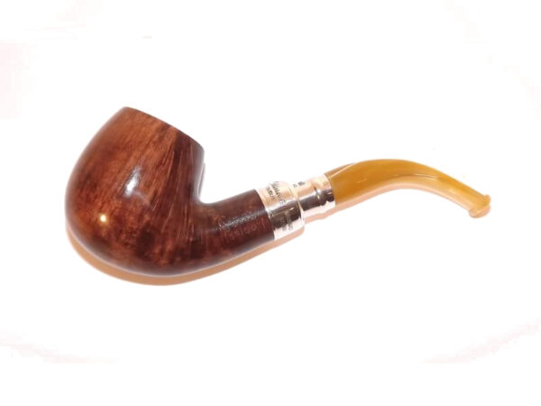 Peterson pipa Spigot Silver 68 Flame Grain F-lip - Image 2