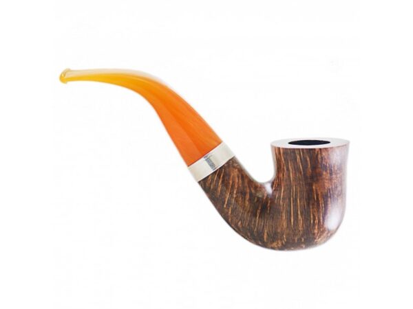 Peterson pipa Flame Grain 05 Yellow F-lip - Image 2