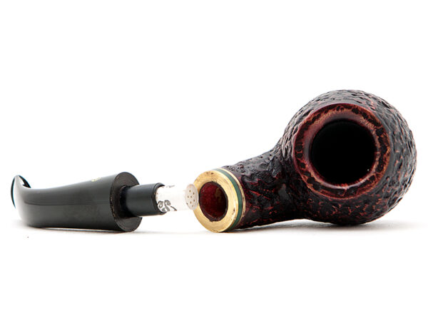 Peterson pipa Emerald 03 Rustic P-lip - Image 4