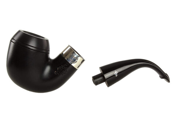 Peterson pipa Sherlock Holmes Baskerville Ebony P-lip (nofilter) - Image 5