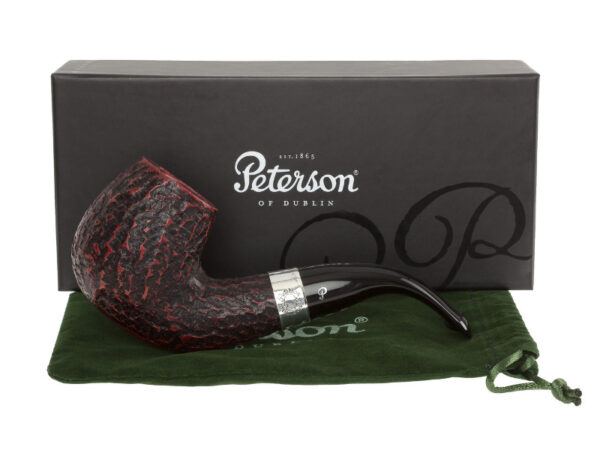 Peterson pipa Sherlock Holmes Professor Rustic P-lip - Image 4