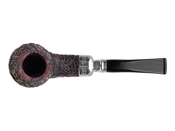 Peterson pipa Spigot Silver XL14 Rustic F-lip - Image 3